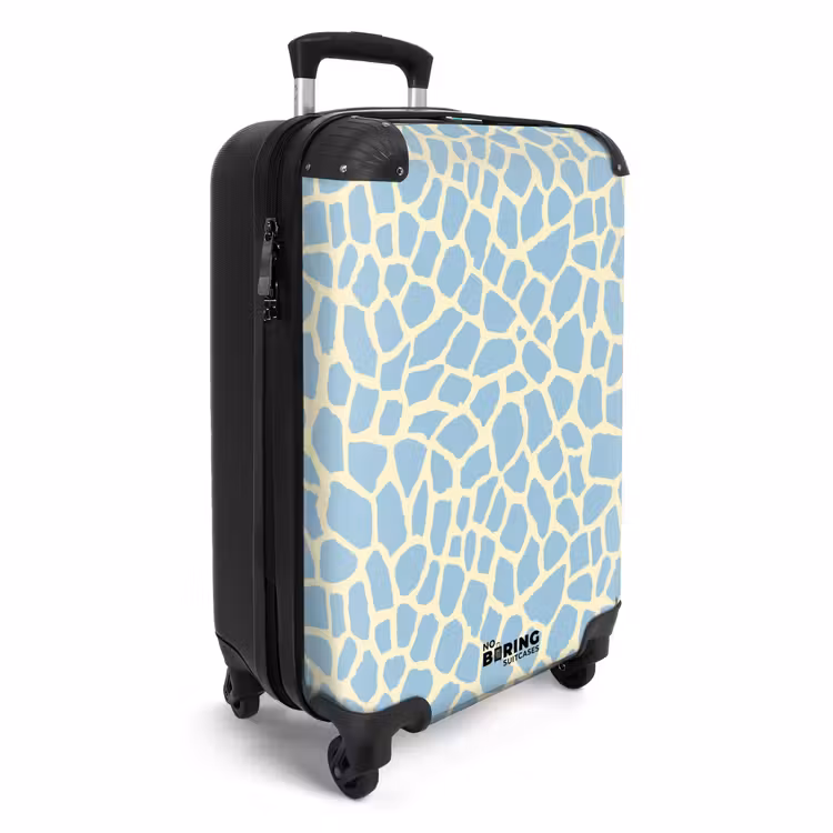 Koffer - Giraffe - Modern - Blau — 2
