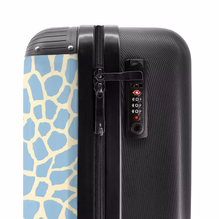 Koffer - Giraffe - Modern - Blau — 5