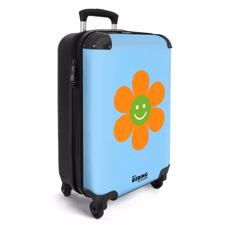 Koffer - Blume - Smiley - Farbenfroh — 2