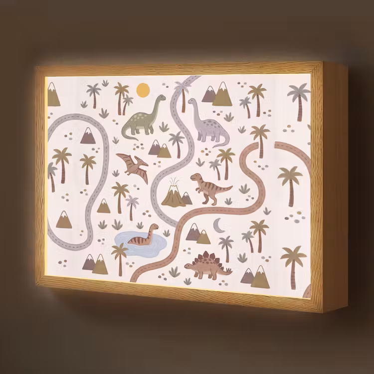 Nachtlicht Kinder - Dinosaurier – Natur – Verspielt — 1