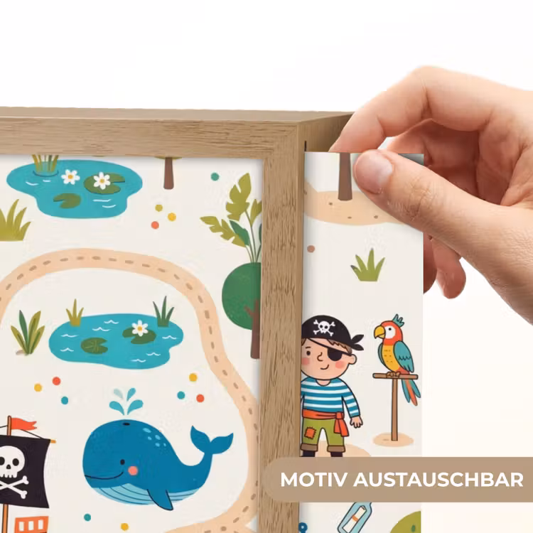 Nachtlicht Kinder - Karte – Pirat – Abenteuer — 5