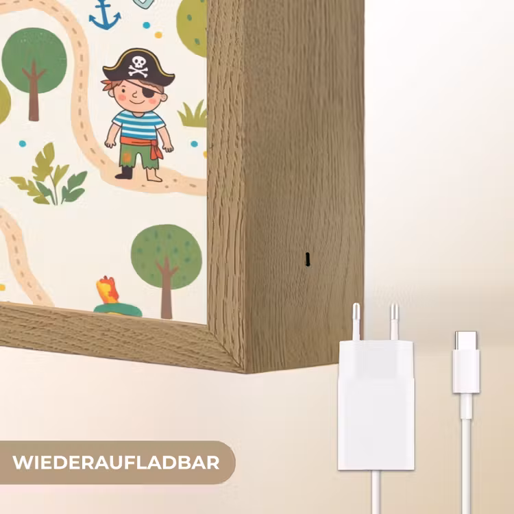 Nachtlicht Kinder - Karte – Pirat – Abenteuer — 9