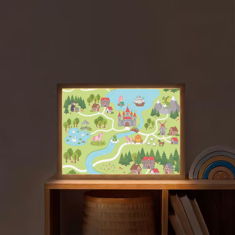 Nachtlicht Kinder - Schloss – Fantasie – Cartoon — 2