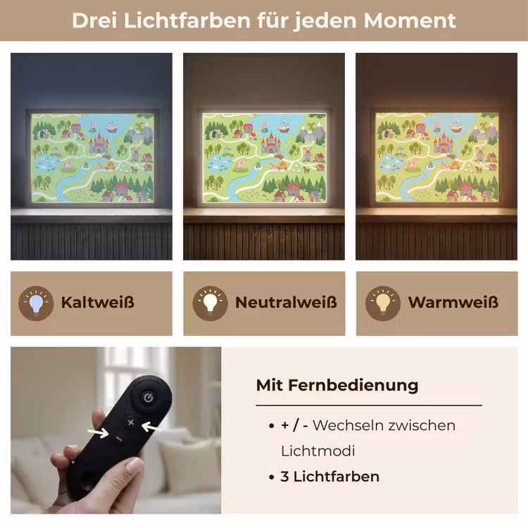 Nachtlicht Kinder - Schloss – Fantasie – Cartoon — 8