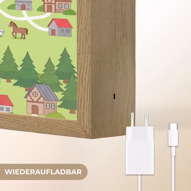 Nachtlicht Kinder - Schloss – Fantasie – Cartoon — 9