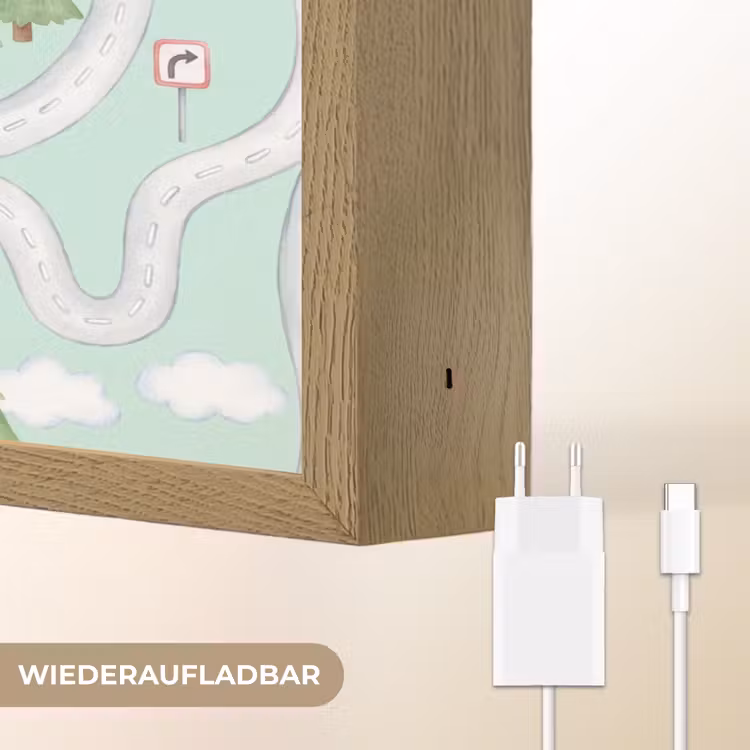 Nachtlicht Kinder - Auto – Straße – Muster — 9
