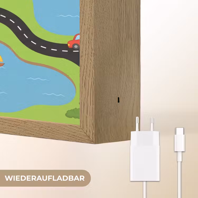 Nachtlicht Kinder - Dorf – Straßen – Cartoon — 9