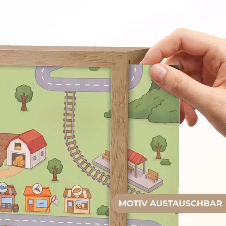 Nachtlicht Kinder - Lageplan – Dorf – Kind — 5