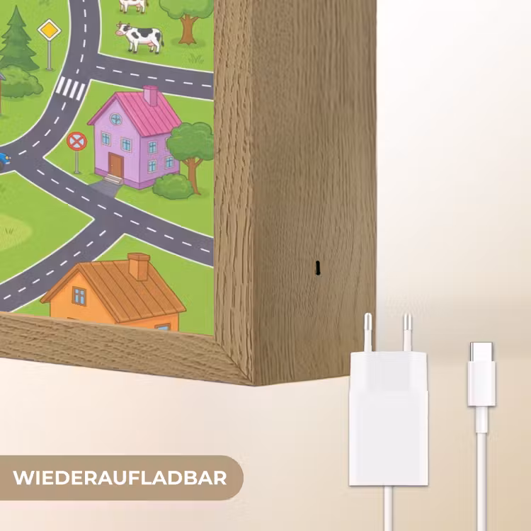Nachtlicht Kinder - Dorf – Straßen – Häuser — 9