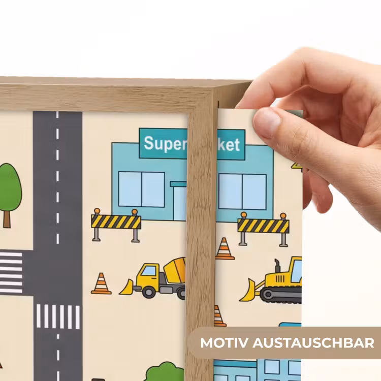 Nachtlicht Kinder - Stadt – Gebäude – Straßen — 5