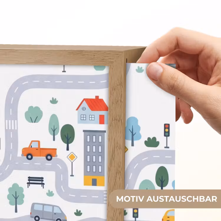 Nachtlicht Kinder - Stadt – Verkehr – Muster — 5