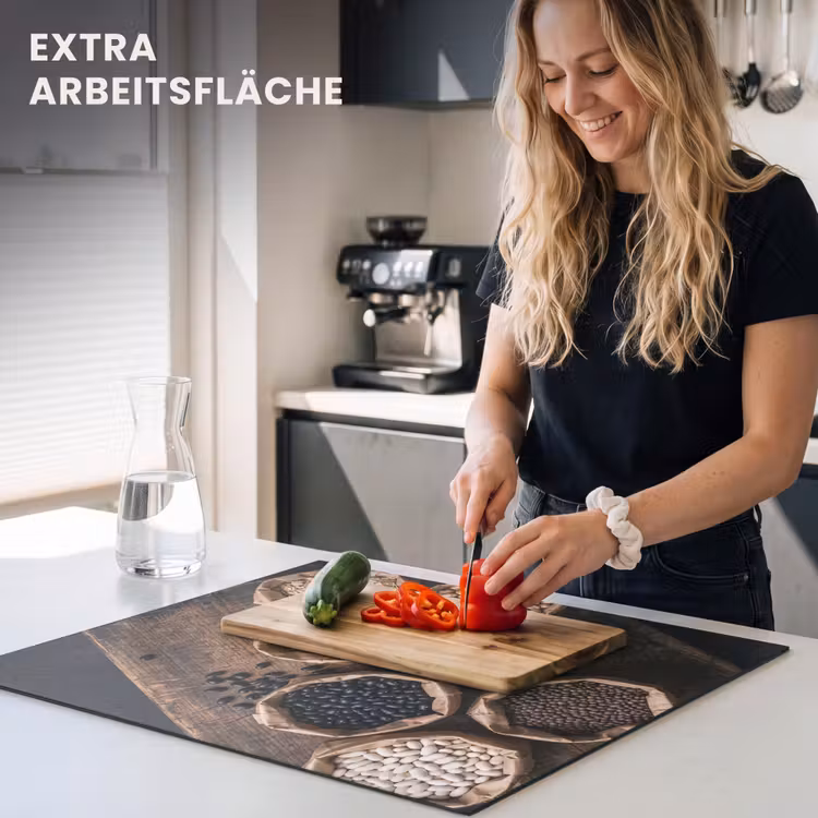 Herdabdeckplatte - Essen – Beutel – Ernährung — 4