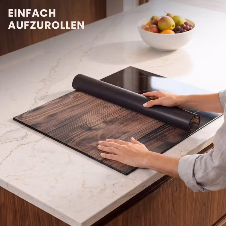 Herdabdeckplatte - Holz - Rustikal - Warm - Natürlich — 7