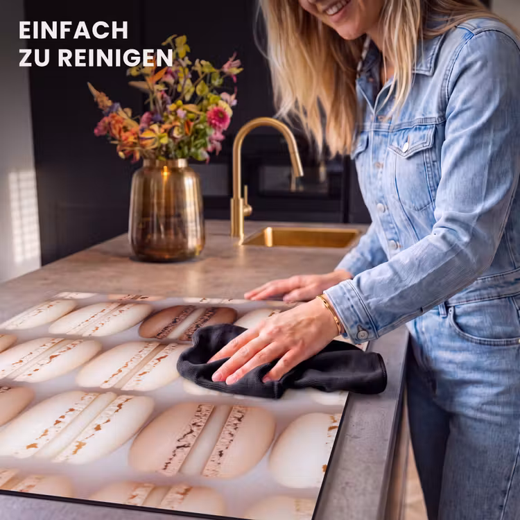 Herdabdeckplatte - Makronen - Beige - Braun — 6