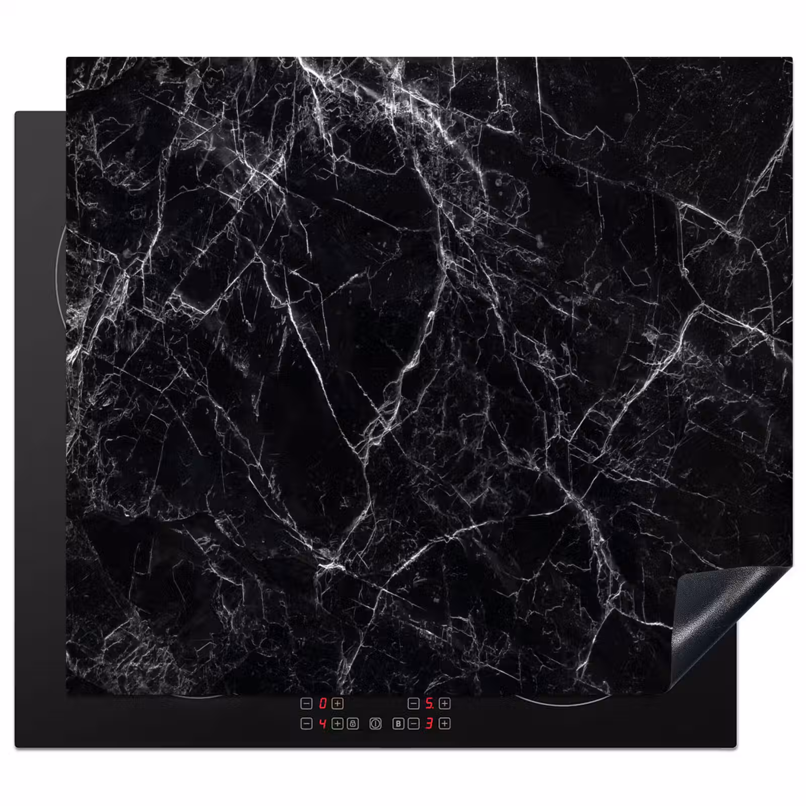 Herdabdeckplatte - Blitzschlag von Black Marble — 1