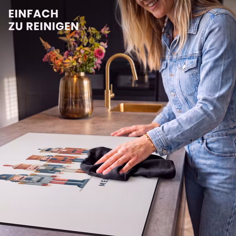 Herdabdeckplatte - Nussknacker - Minimalistisch - Weihnachten - Beige — 6