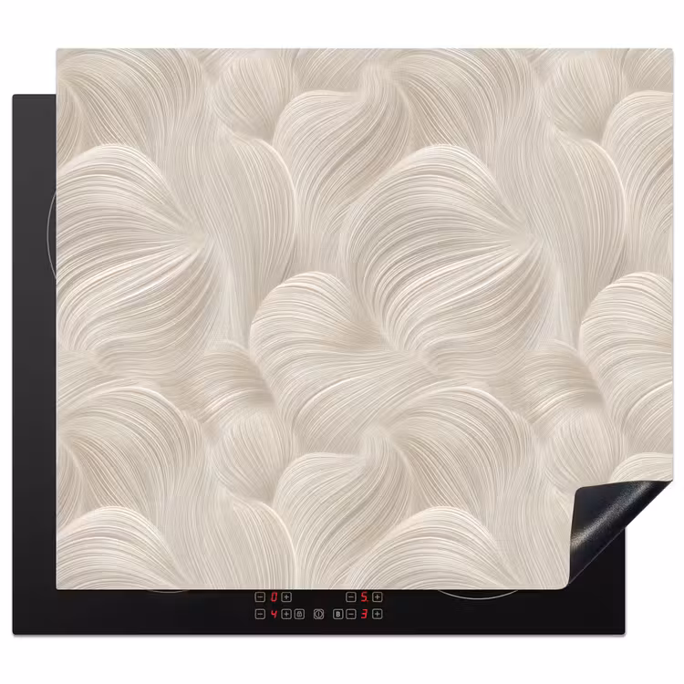 Herdabdeckplatte - Lines - Ventilator - Beige — 1