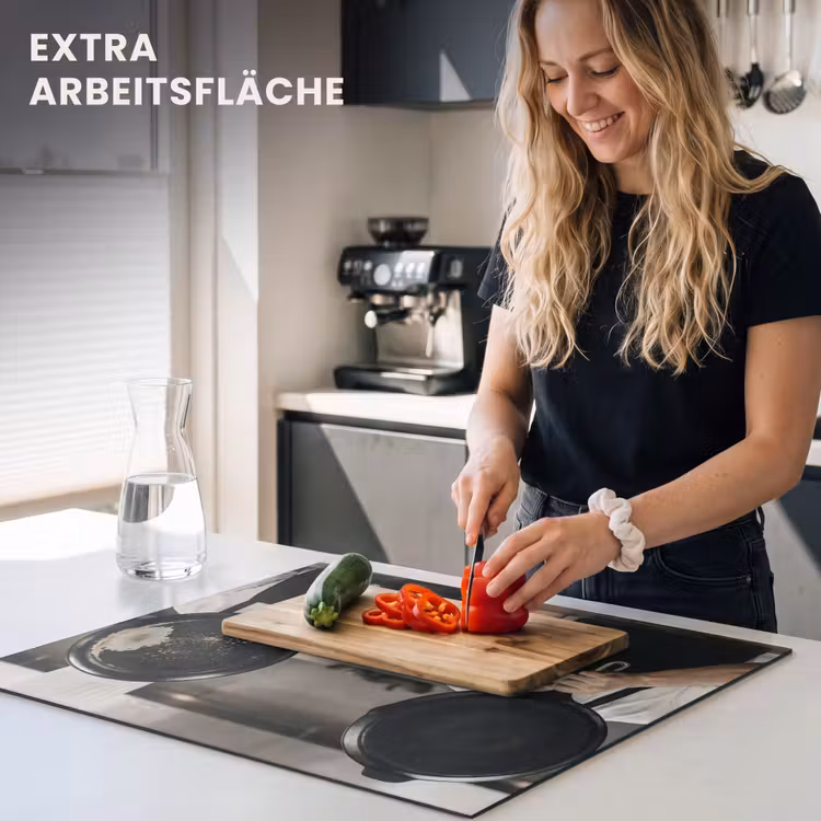 Herdabdeckplatte - Köche - Bratpfannen - Küche — 4