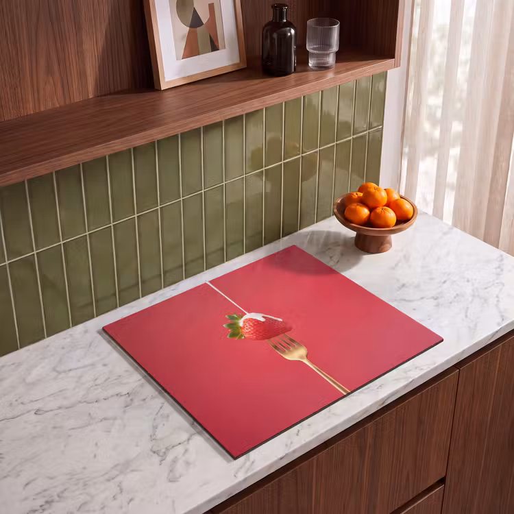 Herdabdeckplatte - Obst – Sahne – Modern — 8