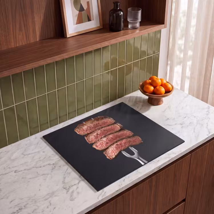 Herdabdeckplatte - Essen – Rosé – Gabel — 8