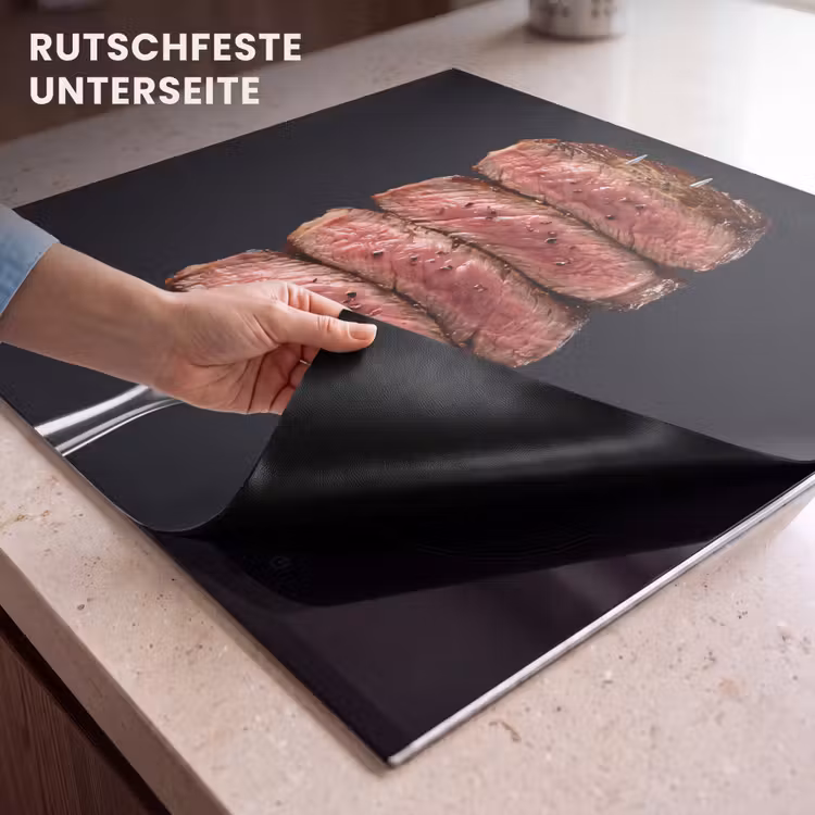 Herdabdeckplatte - Essen – Rosé – Gabel — 9