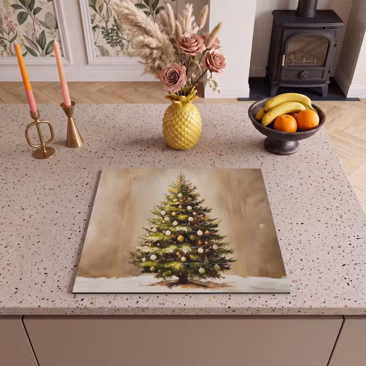 Herdabdeckplatte - Weihnachten - Atmosphäre - Grün — 2