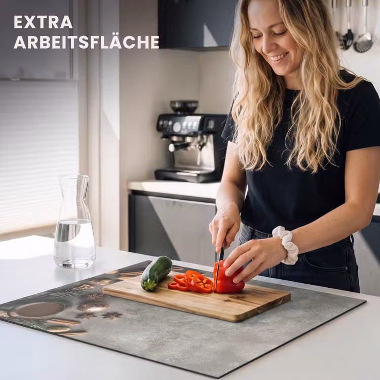 Herdabdeckplatte - Winter - Weihnachten - Warm - Essen — 4