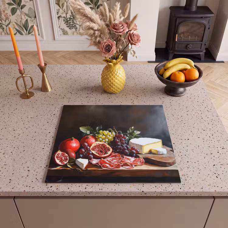 Herdabdeckplatte - Trinktafel - Stilleben - Vintage — 2