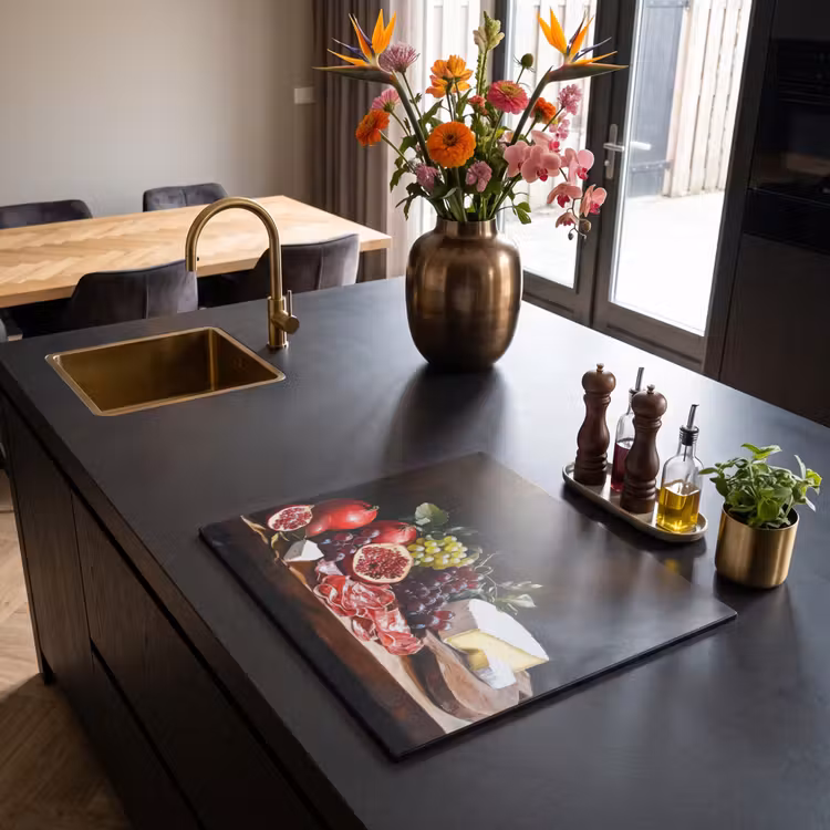 Herdabdeckplatte - Trinktafel - Stilleben - Vintage — 5