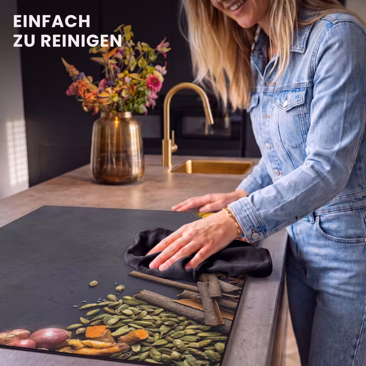 Herdabdeckplatte - Stilleben mit Gewürzen und Aromen — 6