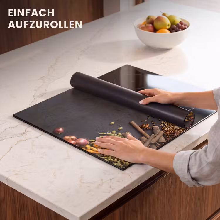 Herdabdeckplatte - Stilleben mit Gewürzen und Aromen — 7