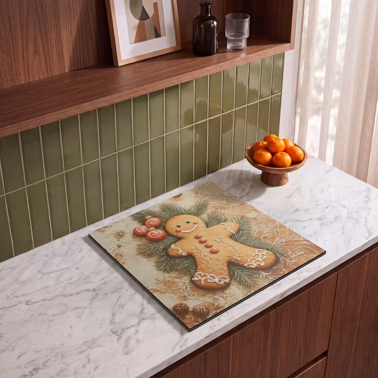 Herdabdeckplatte - Weihnachten - Plätzchen - Puppe - Spekulatius — 8