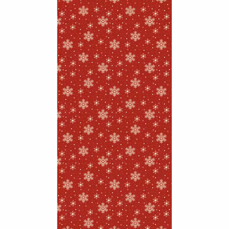 Tapete - Illustration - Schneeflocken - Rot — 2