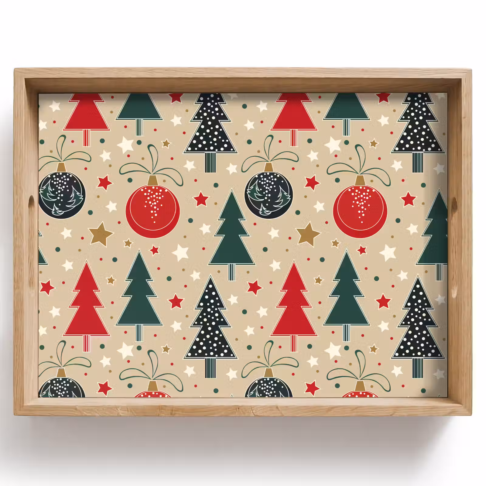 Tablett - Illustration - Weihnachten - Sterne — 1