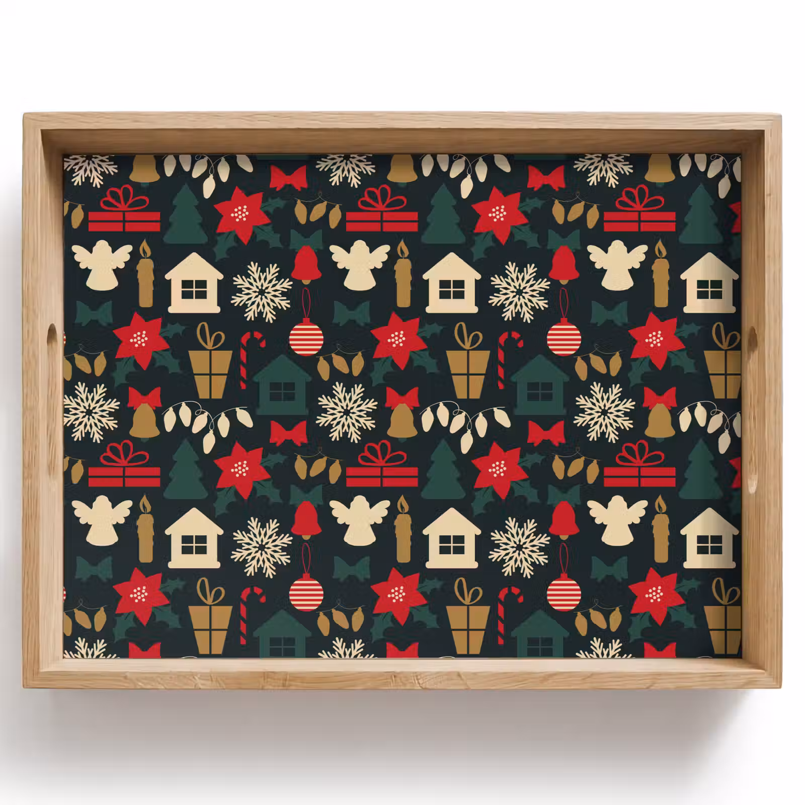 Tablett - Muster - Weihnachten - Symbole — 1