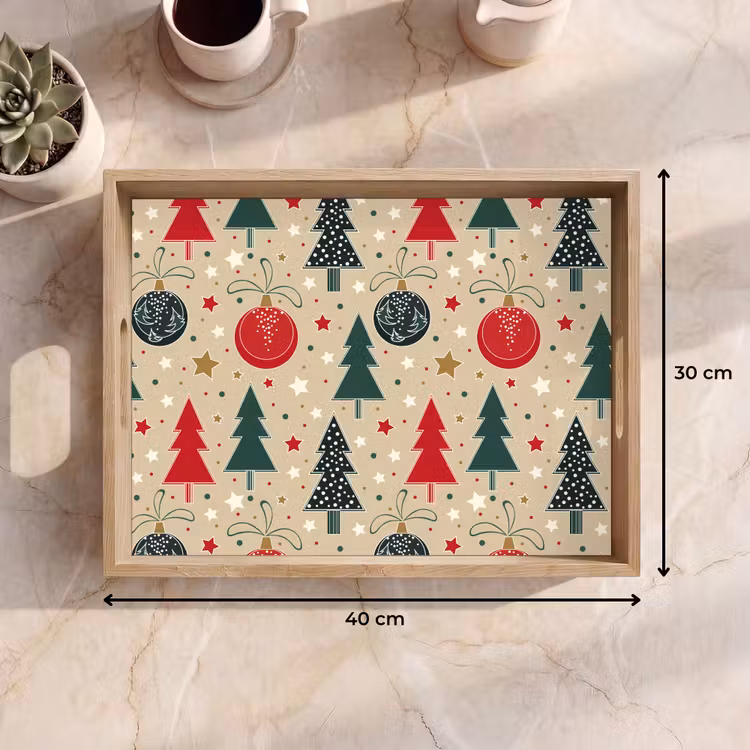 Tablett - Illustration - Weihnachten - Sterne — 9