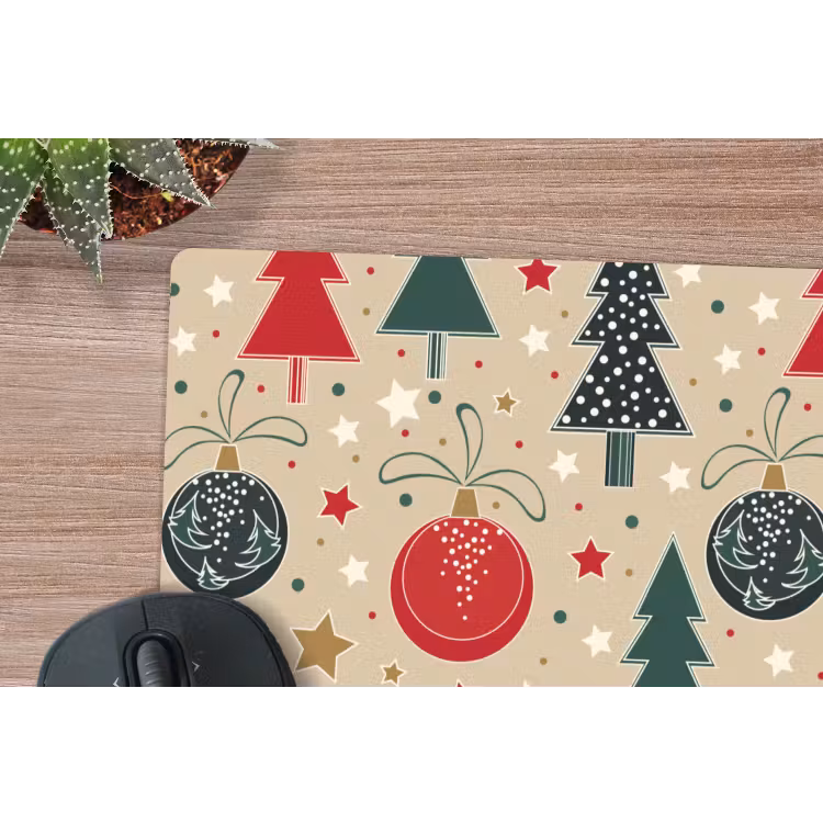 Mauspad - Illustration - Weihnachten - Sterne — 4