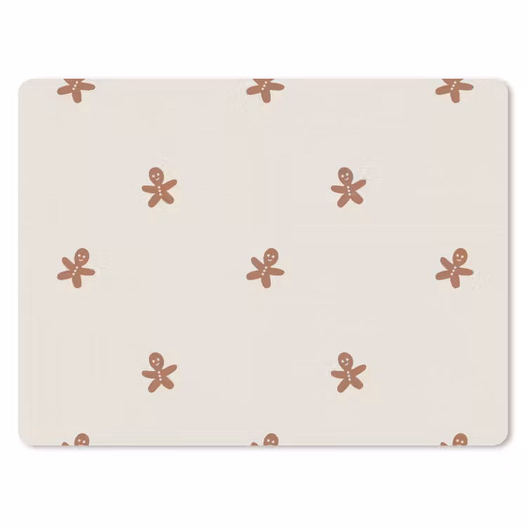 Mauspad - Muster - Kekse - Beige — 1