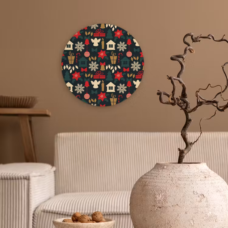 Forexbild Rund - Muster - Weihnachten - Symbole — 2