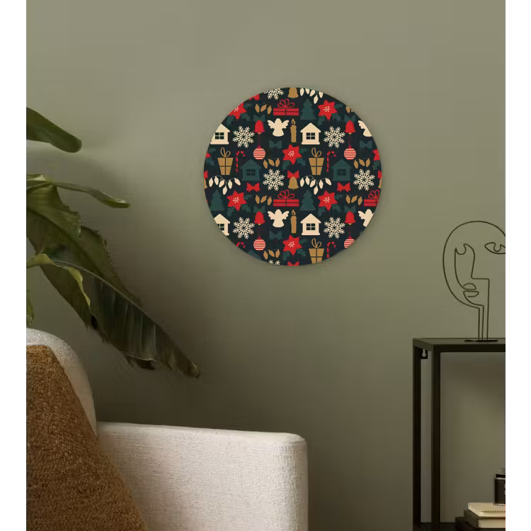 Forexbild Rund - Muster - Weihnachten - Symbole — 3