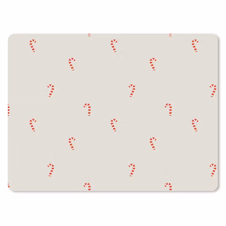 Mauspad - Muster - Säurestäbchen - Beige — 1