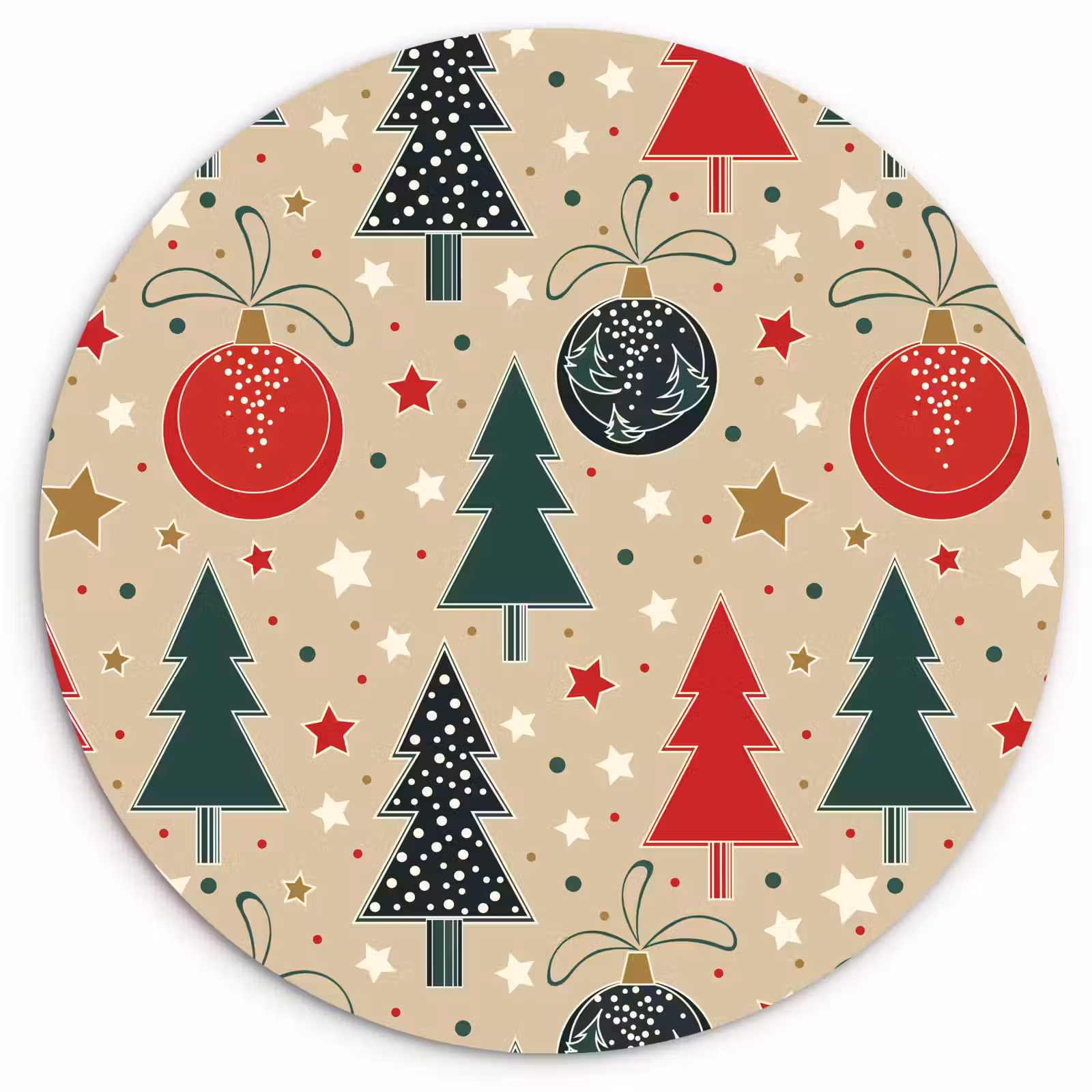 Forexbild Rund - Illustration - Weihnachten - Sterne — 1