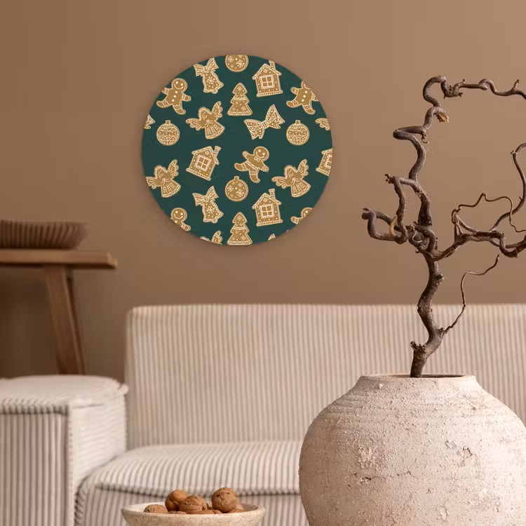 Forexbild Rund - Illustration - Kekse - Grün — 2