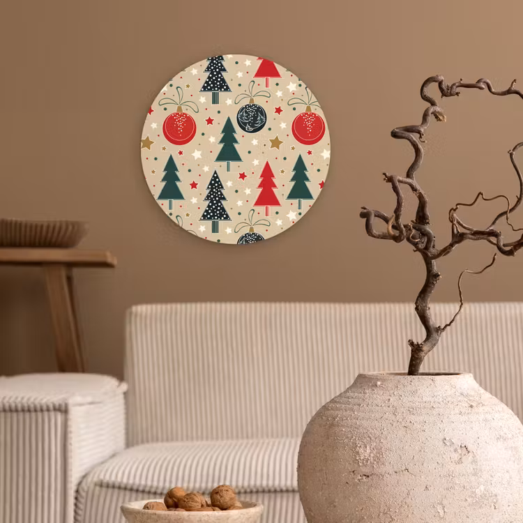 Forexbild Rund - Illustration - Weihnachten - Sterne — 2
