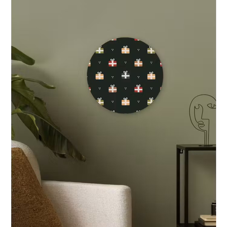 Forexbild Rund - Illustration - Geschenke - Grün — 3