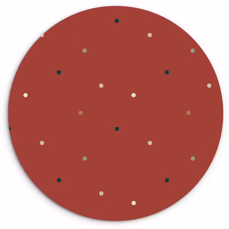 Forexbild Rund - Muster - Punkte - Rot — 1