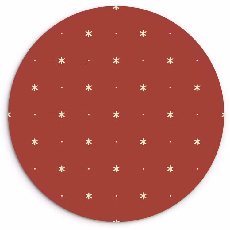 Forexbild Rund - Muster - Punkte - Sterne - Rot — 1