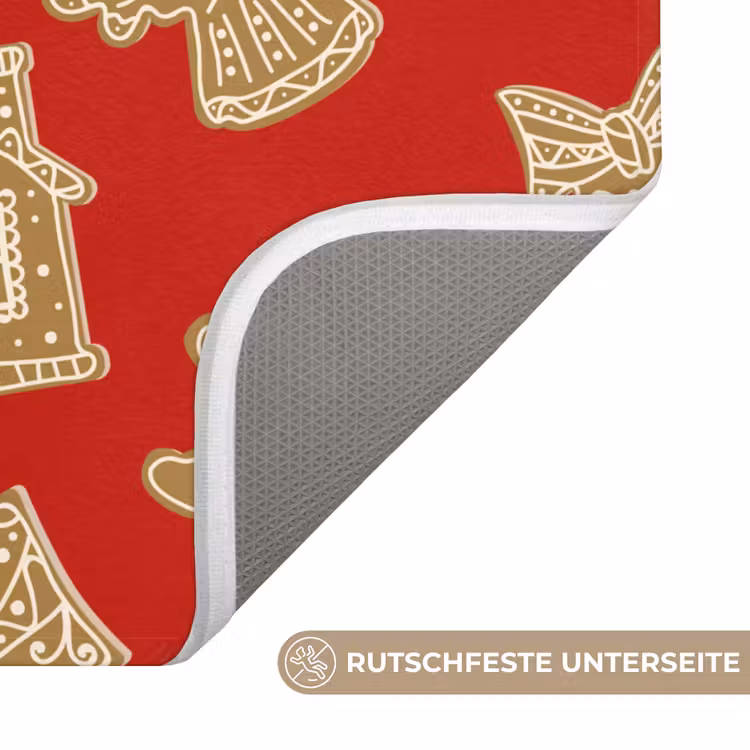 WC Vorleger - Illustration - Kekse - Rot — 3