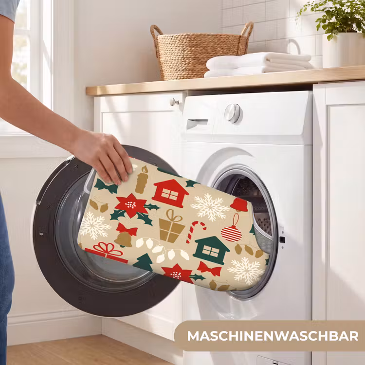 WC Vorleger - Illustration - Weihnachten - Beige — 7