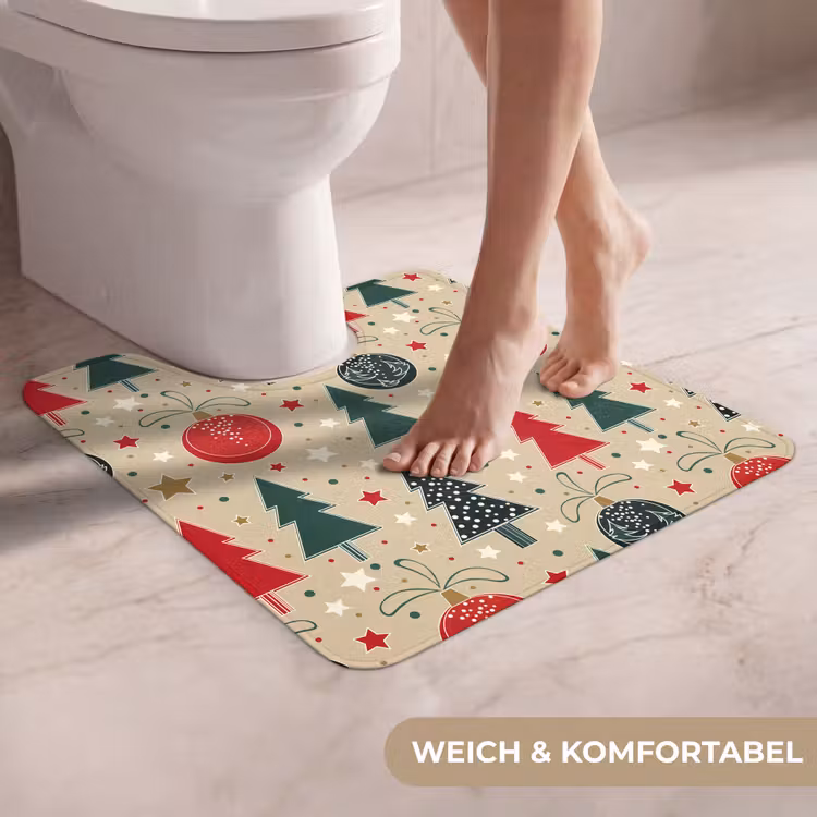 WC Vorleger - Illustration - Weihnachten - Sterne — 5